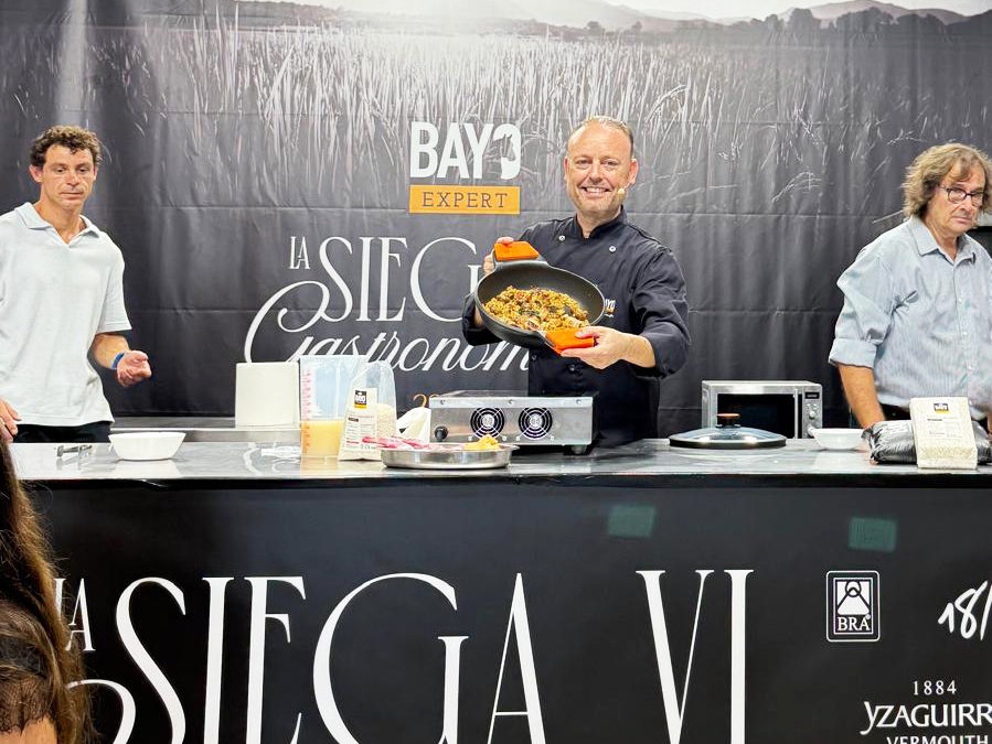 EL CHEF MATEU BLANCH PARTICIPA EN LA SIEGA GASTRONÓMICA, UNA JORNADA QUE REIVINDICA EL VALOR DEL AUTÉNTICO ARROZ