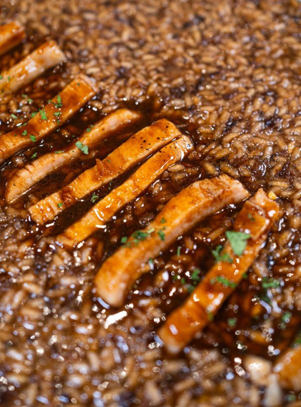 Arroz con secreto Ibérico