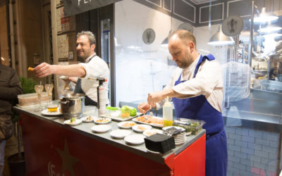 GASTRONOMIA DE CONTRASTOS EN EL TERCER SOPAR “A 4 MANS LLEIDA”