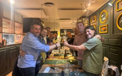 SOPAR D’ACOMIADAMENT DE L’ASSOCIACIÓ ALLCUINERS AL RESTAURANT CARAVISTA